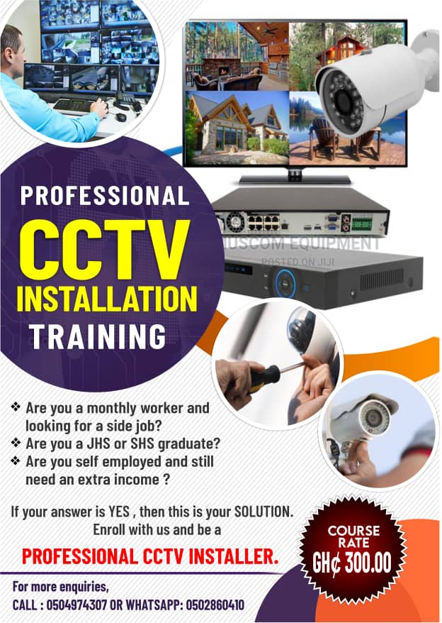 Professional CCTV Installation Training